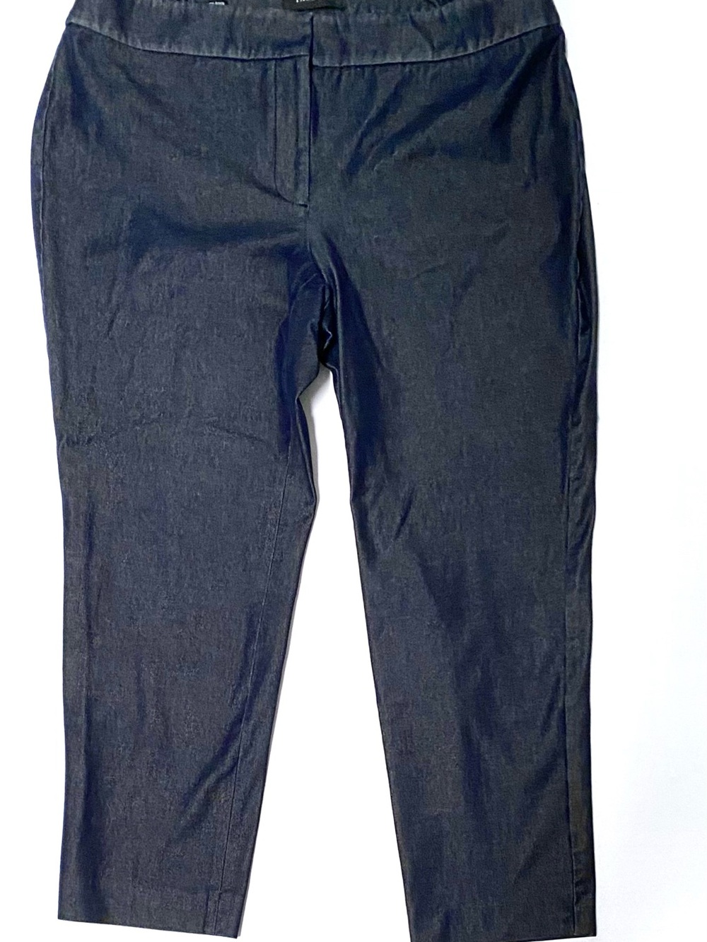 Talbots Chatham Ankle Jeans Dark Blue Denim 16W